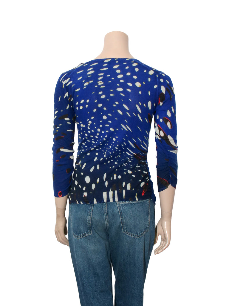 Vintage Printed Sweater