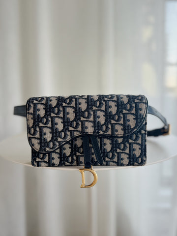 Oblique Saddle Belt Bag