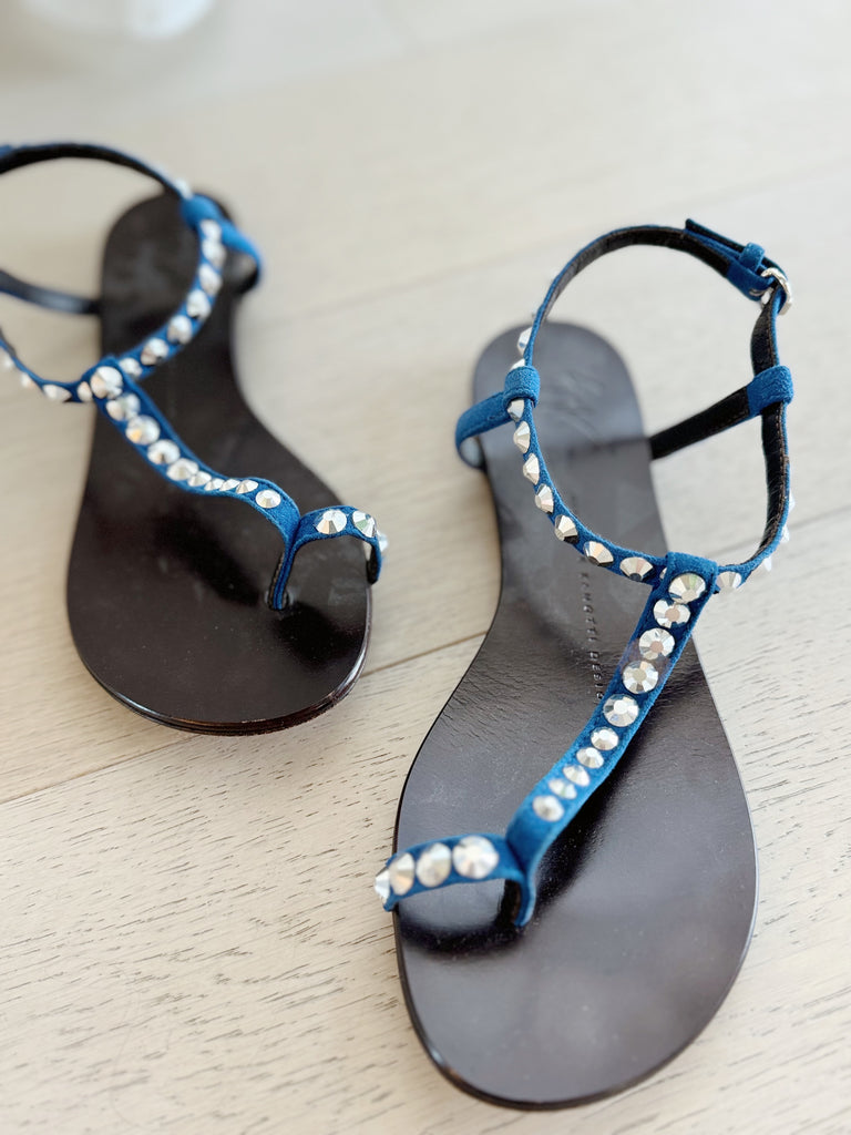 Studded Flat Sandals