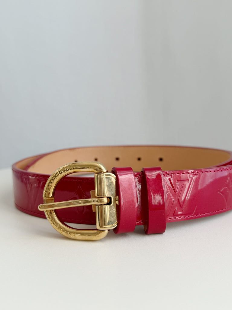 Monogram Vernis Belt