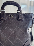 Quilted Leather Tote