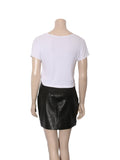Leather Skirt