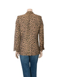 Leopard Print Blazer