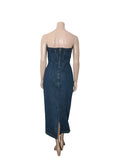 Denim Maxi Dress