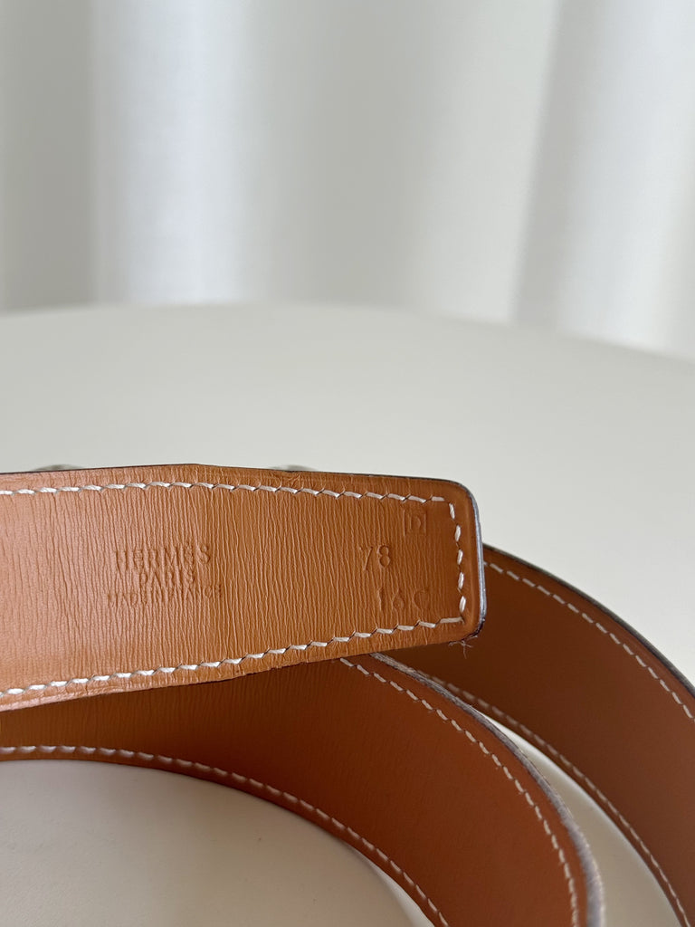 Vintage 32mm Leather Belt