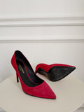 Suede Pumps