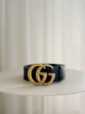 GG Marmont Wide Leather Belt