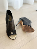 Peep-Toe Booties