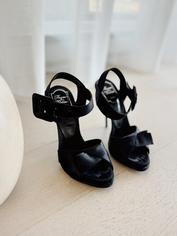 Satin Sandals