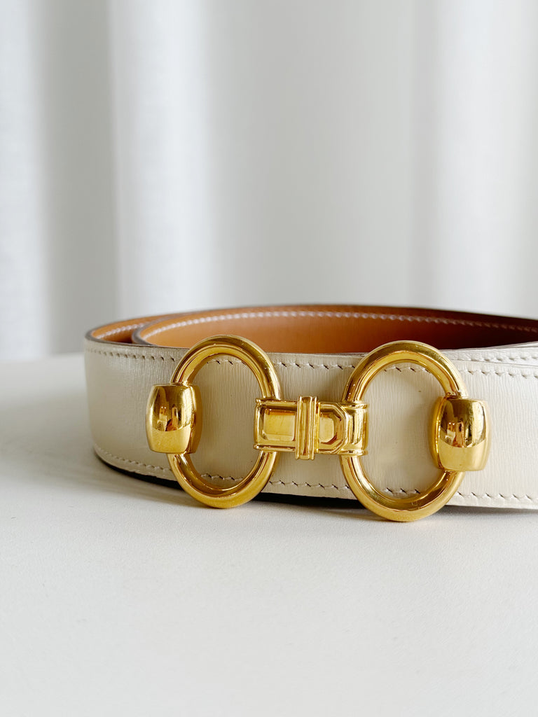 Vintage 32mm Leather Belt