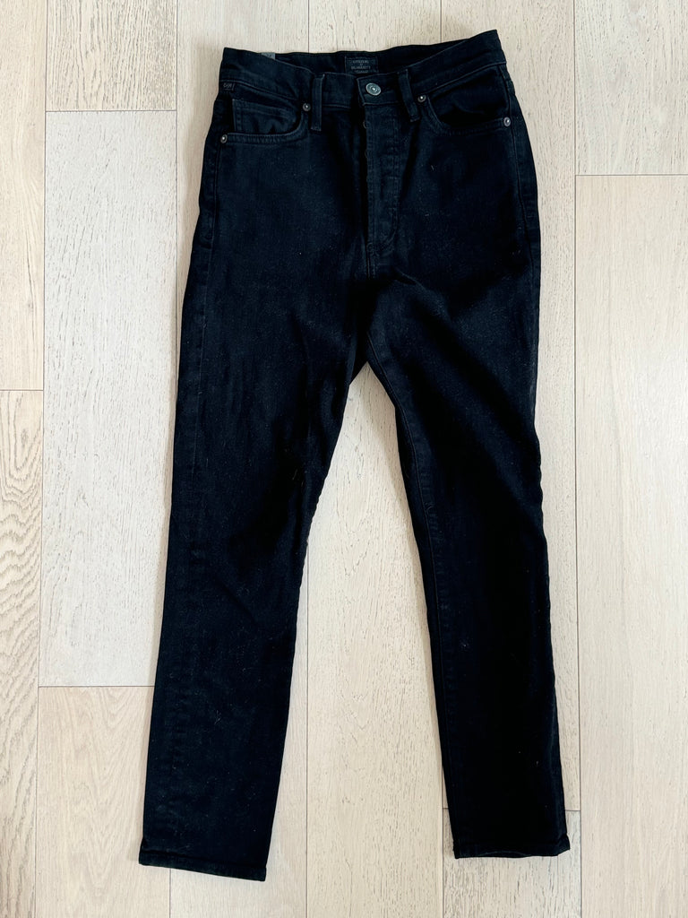 Olivia Crop High Rise Slim Jeans