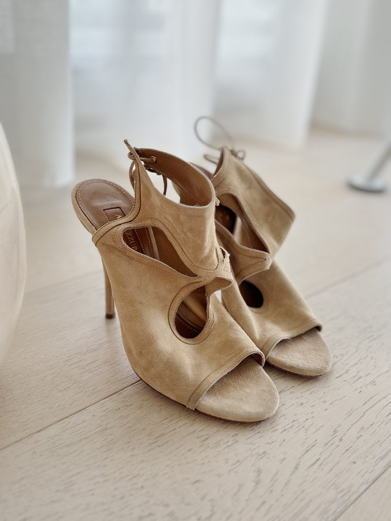 Suede Sandals