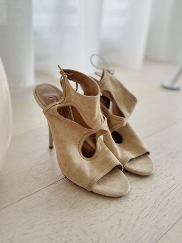 Suede Sandals