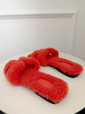 Shearling Oran Slide Sandals
