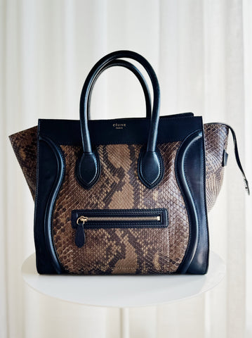 Python Luggage Tote Bag