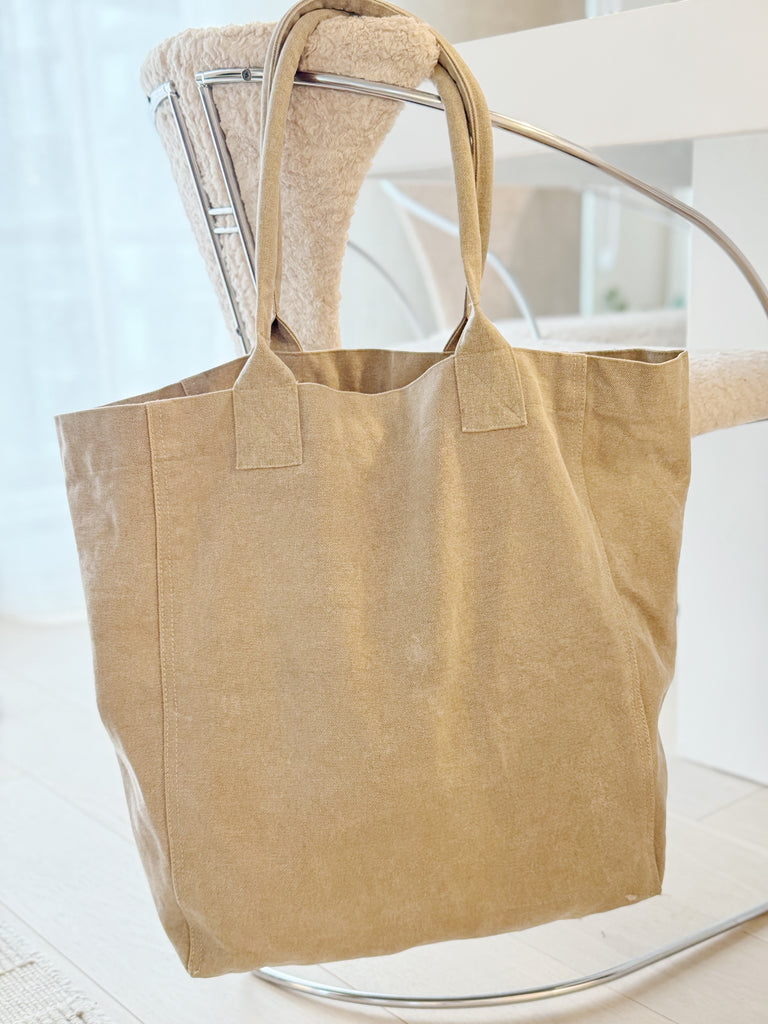 Yenky Canvas Logo Tote Bag