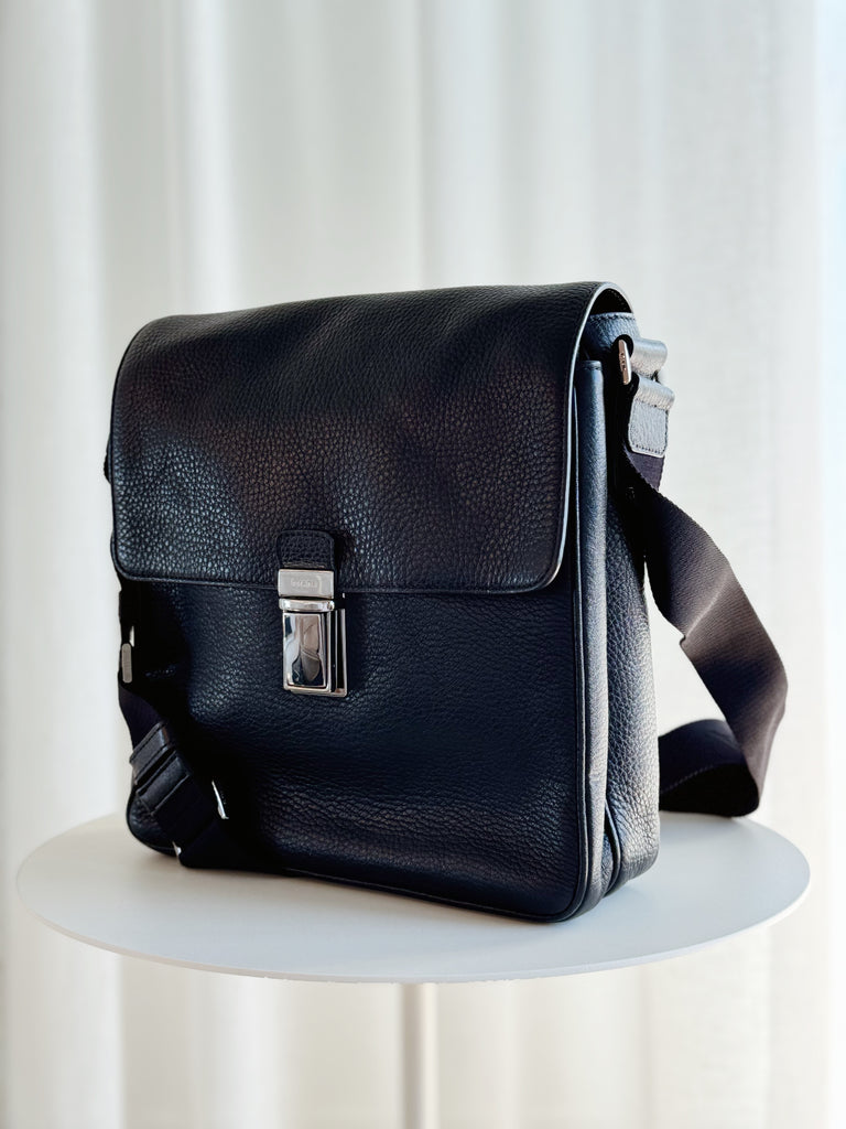 Leather Messenger Cross Body Bag