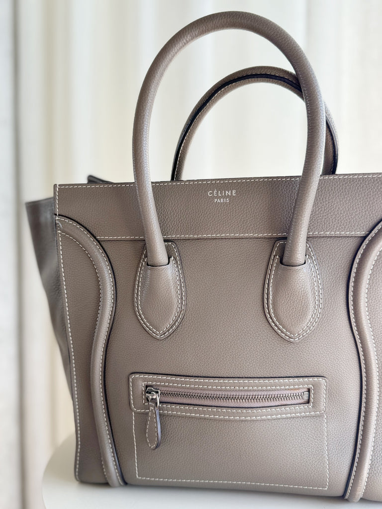 Leather Luggage Tote Bag