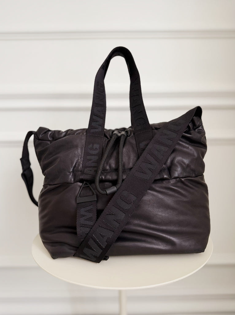 Quilted Leather Tote Bag