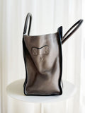 Leather Luggage Tote Bag