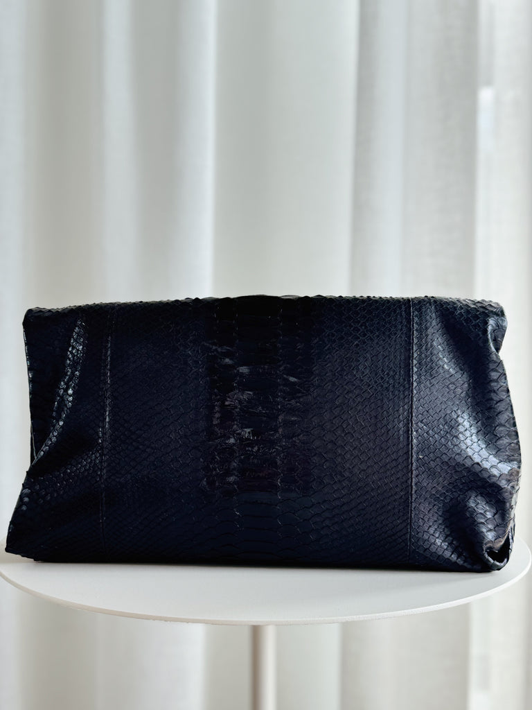 Snakeskin Clutch