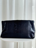 Snakeskin Clutch