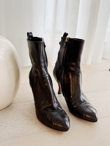 Leather Ankle Boots