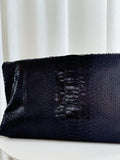 Snakeskin Clutch
