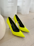 Patent Leather Neon Pumps