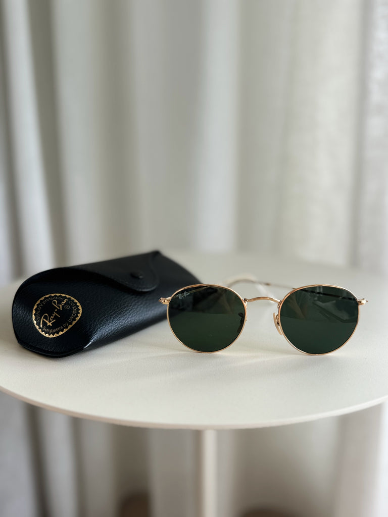 RB3447 Round Metal Sunglasses