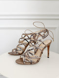 Snakeskin Sandals
