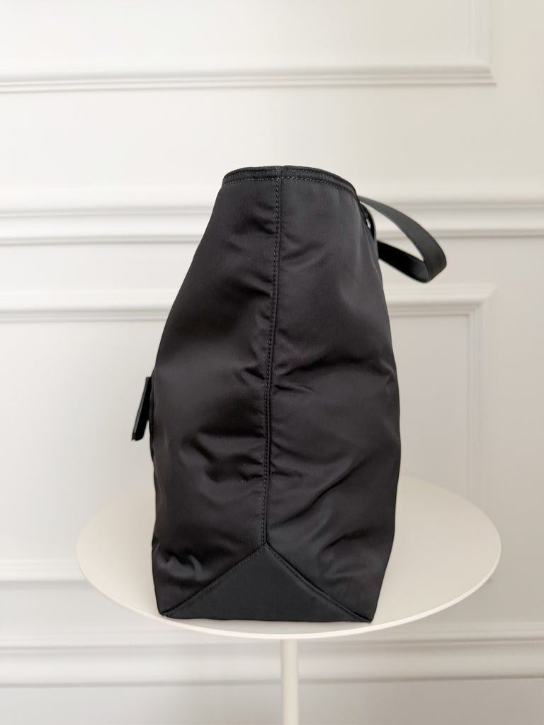 Tessuto and Saffiano Leather  Re-Edition 1978 Tote Bag