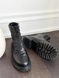 Leather Combat Boots