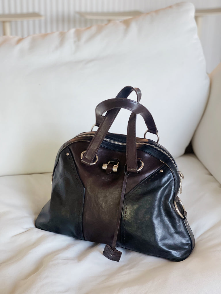 Vintage Leather Muse Shoulder Bag