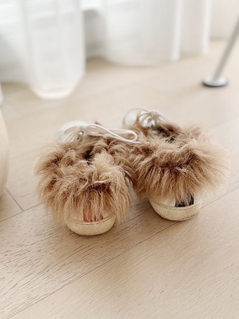 Fur-Lined Ace Sneakers