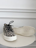 Snake Print Sneakers