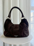 Suede Shoulder Bag