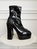 Platform Ankle Boots