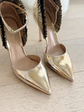 Metallic Pointed Heels