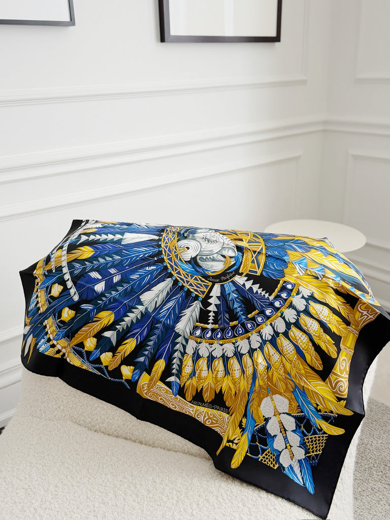 Dance Pacifique 90 Silk Scarf (New w/ Box)