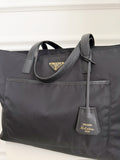 Tessuto and Saffiano Leather  Re-Edition 1978 Tote Bag