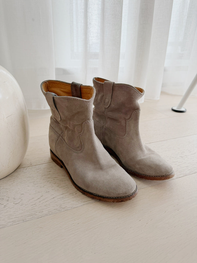 Suede Ankle Boots