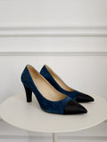 Suede Pumps