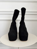 Platform Ankle Boots