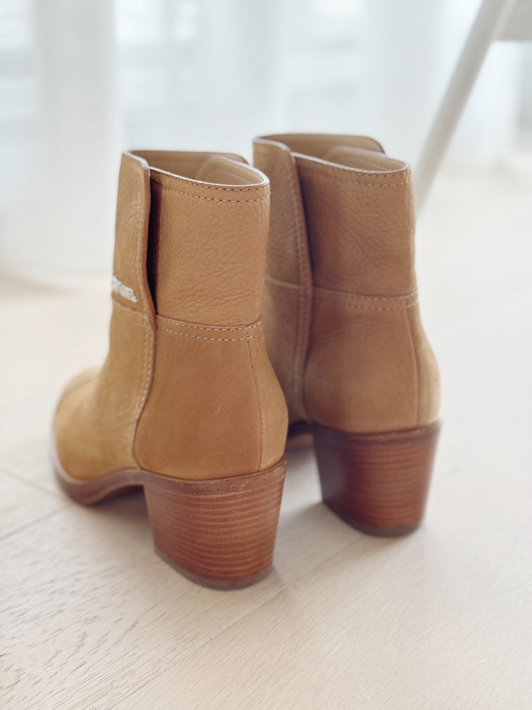 Suede Booties