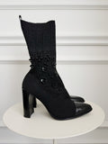 Beaded Sock Boots