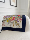Silk Floral Scarf