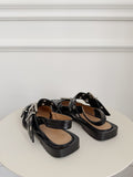 Leather Pointed Flats