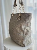 Lady Dior Woven Tote
