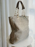 Lady Dior Woven Tote